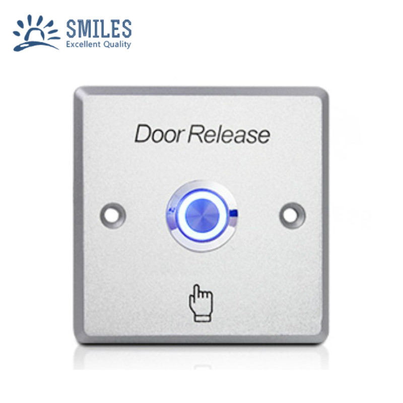 Aluminium Door Release Exit Push Button With LED light