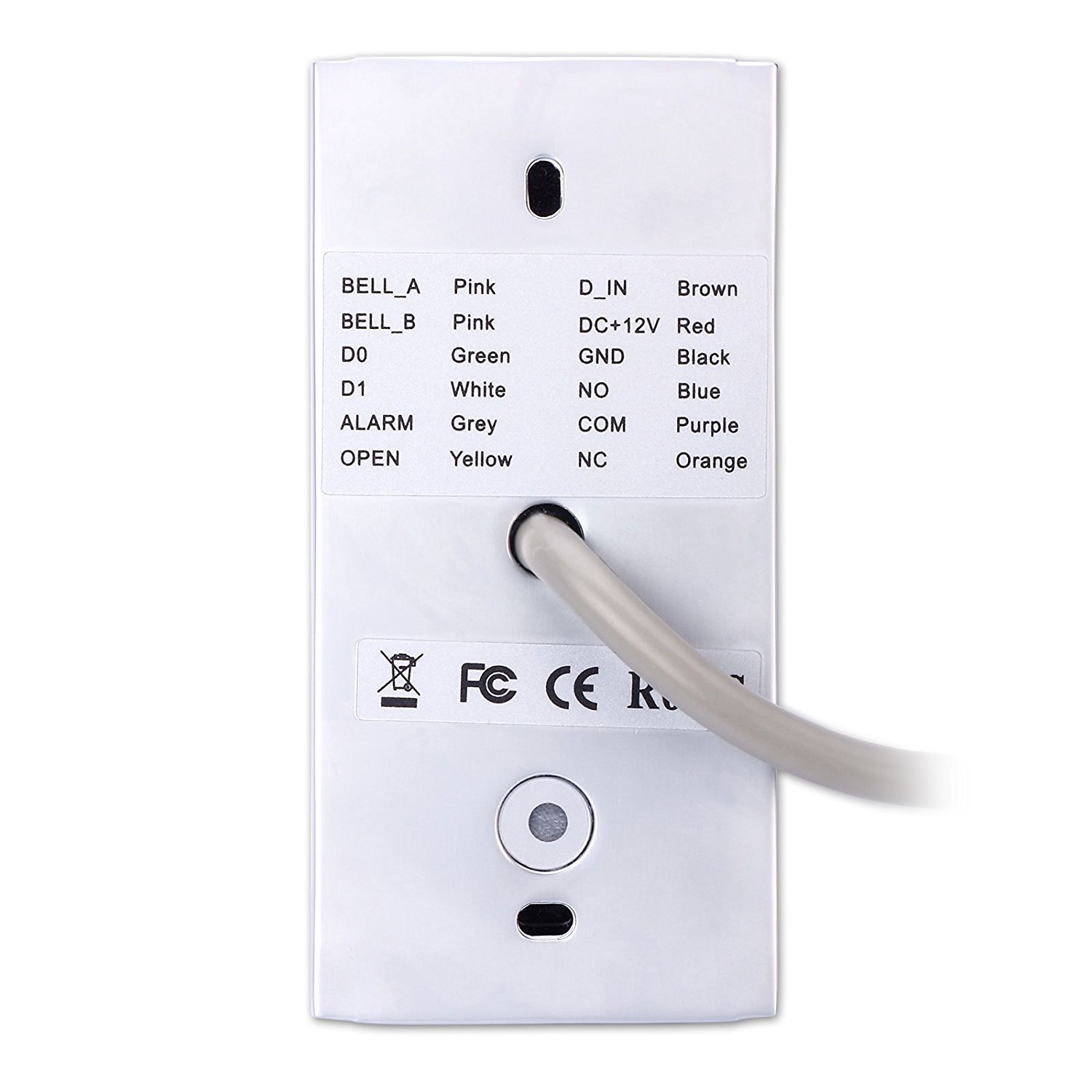 Waterproof Metal Case Swipe RFID Card Reader Keypads Access Control Systems For Outdoor