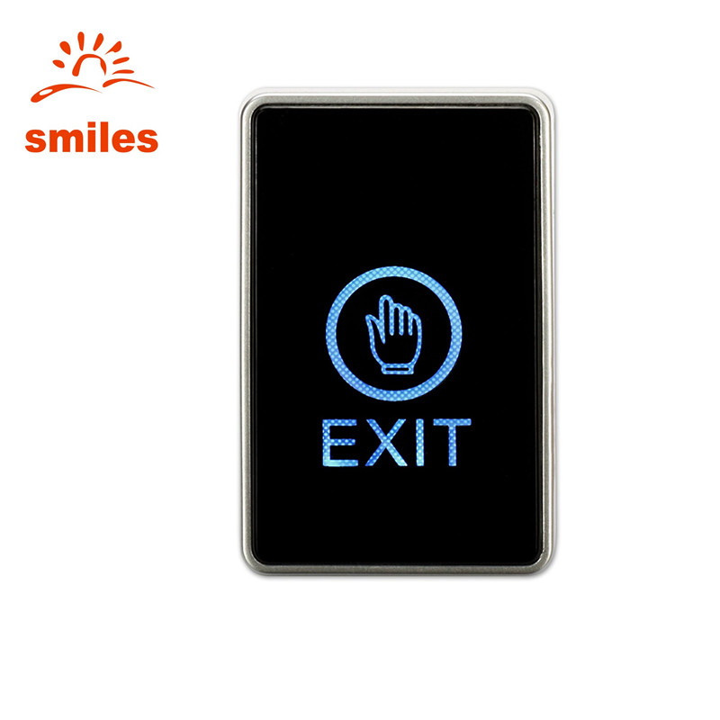 DC 12V Touch Switch Sensor Long Shape Door Exit Release Button with LED Light