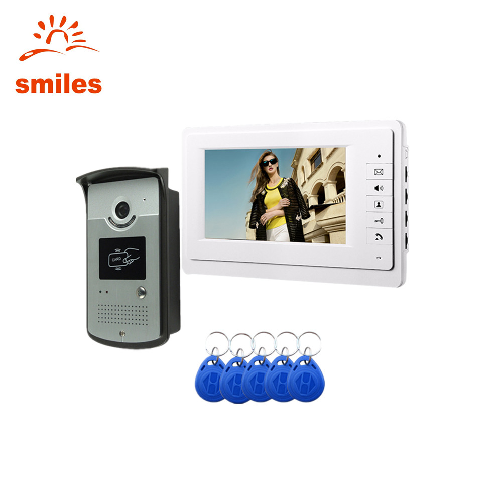 Video Doorbell Kits With RFID Card Reader Function