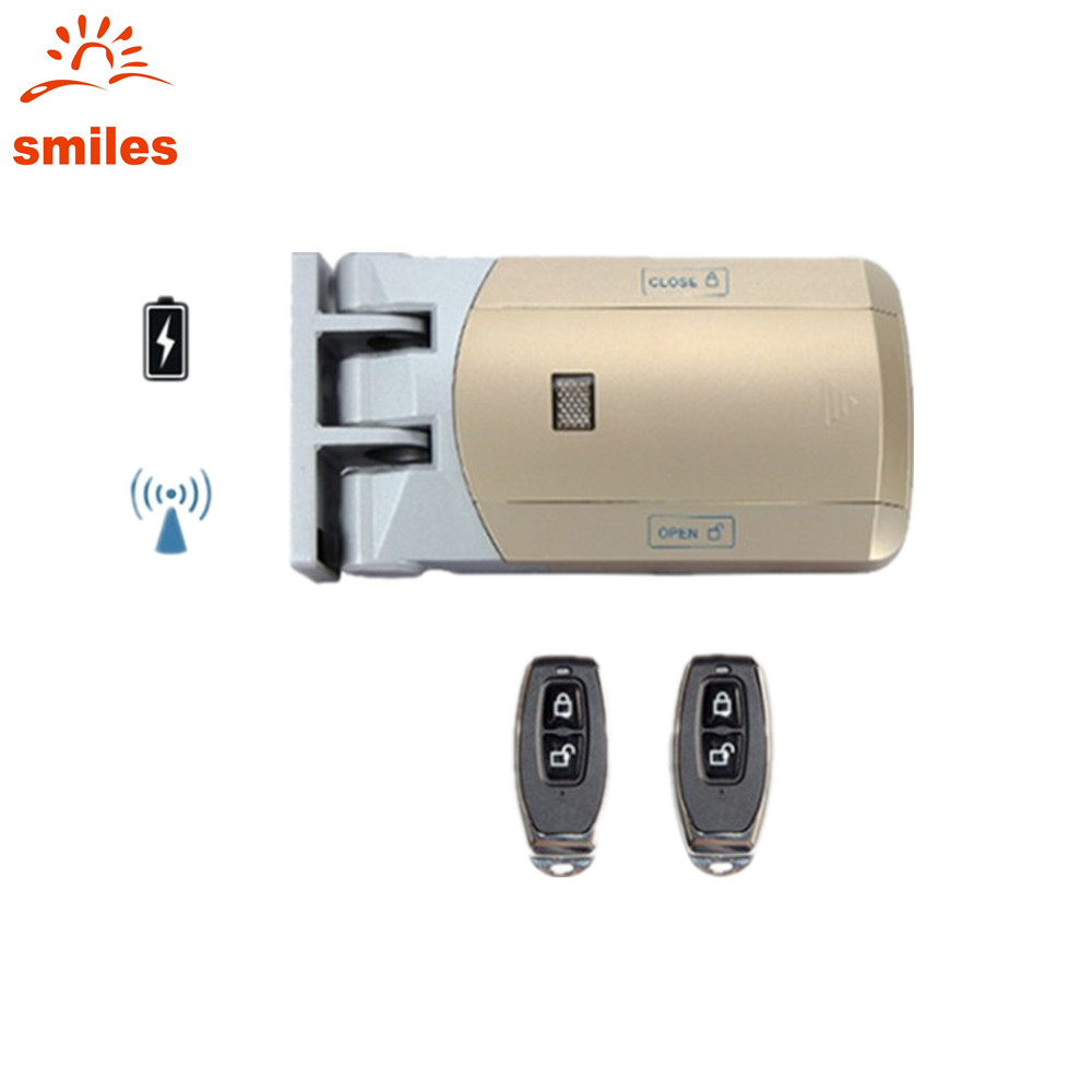 433mhz Electric Remote Wireless Hidden Door Lock For Access Control System