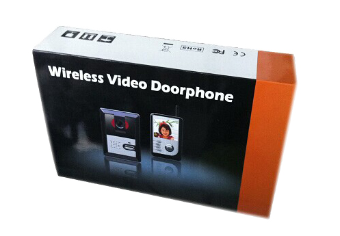 2.4GHz Portable Wireless Color Video Door Phone Intercom System Kit