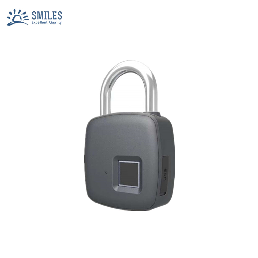 Weatherproof Bluetooth Fingerprint Padlock With App Function For Door, Bag,Luggage, Gym Locker