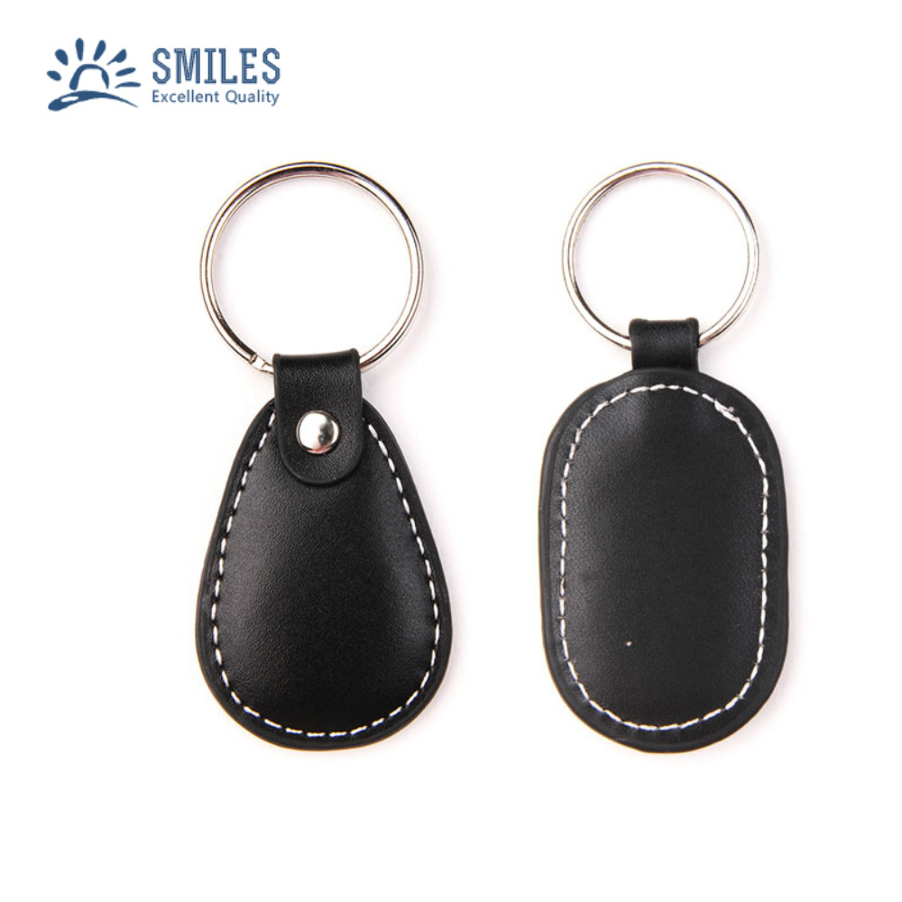 RFID Leather Keyfob/125KHZ Keychain/ Waterproof EM Keytag For Door Access Control System 