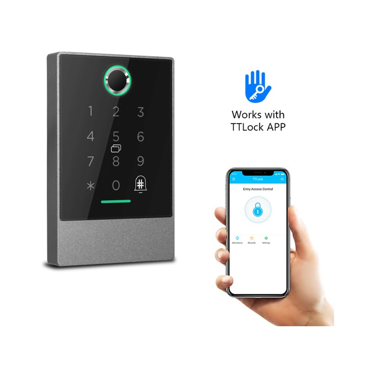 Waterproof Bluetooth Fingerprint Access Control 