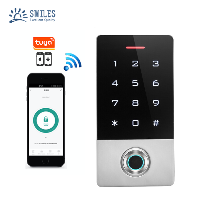 Tuya WIFI Waterproof Fingerprint Access Control 